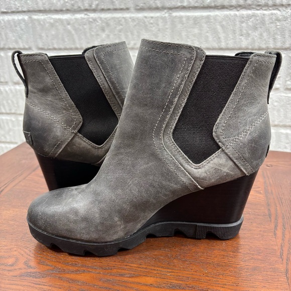 Sorel Joan Uptown Waterproof Wedge Chelsea Boot 10 - Picture 4 of 10